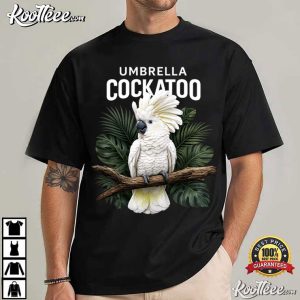 Umbrella Cockatoo Tropical Parrot Bird Lover T Shirt (1)