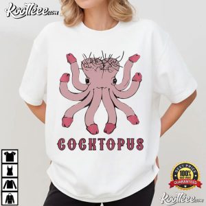 Cocktopus Funny Humorous Rude Breakfast Of Champions T Shirt (1)