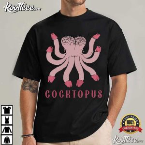 Cocktopus Funny Humorous Rude Breakfast Of Champions T-Shirt Cocktopus Funny Humorous Rude Breakfast Of Champions T Shirt (2)