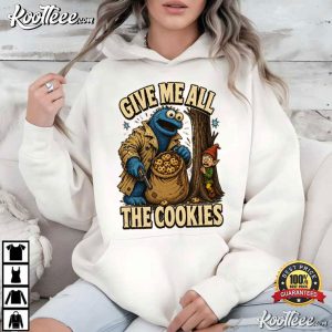 Give Me All The Cookies Cookie Monster Graphic T Shirt (4)