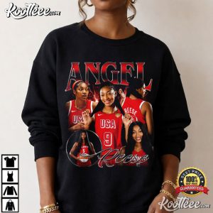 Angel Reese Limited Women's Basketball Sports Collage T Shirt (2)