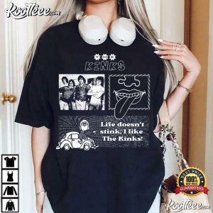 The Kinks British Rock Band Fan Art Music Lovers T-Shirt