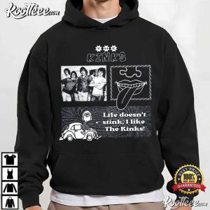 The Kinks British Rock Band Fan Art Music Lovers T-Shirt The Kinks British Rock Band Fan Art Music Lovers T Shirt (2)