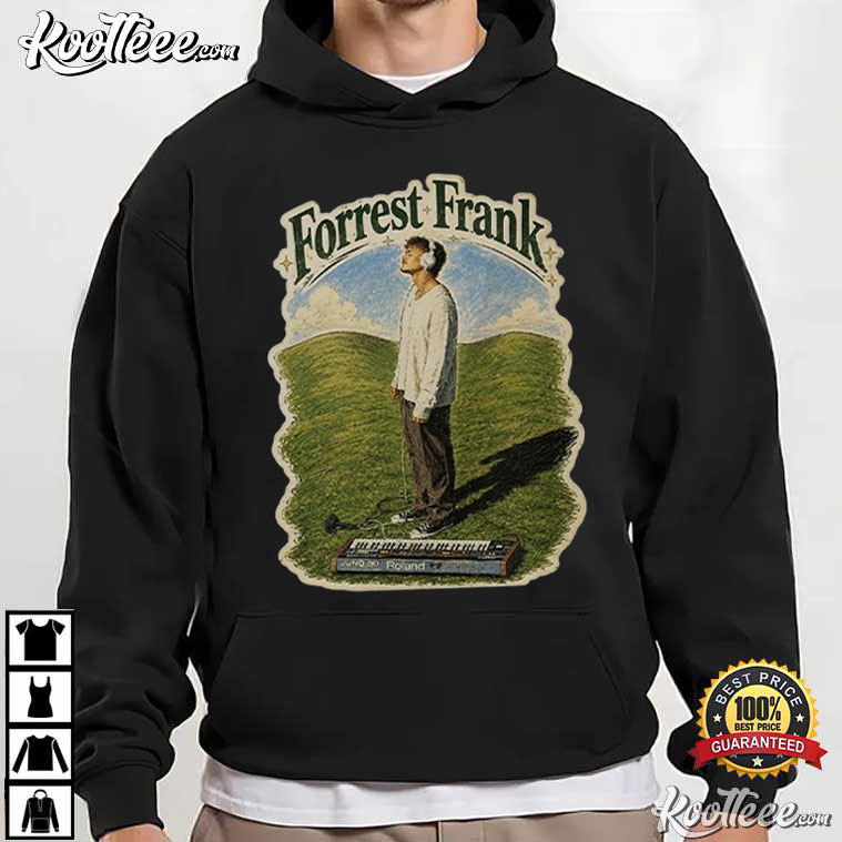 Forrest Frank Headphones Field Vintage Christian Music T-Shirt Forrest Frank Headphones Field Vintage Christian Music T-Shirt