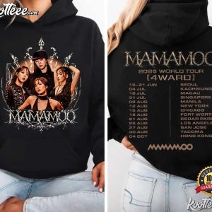 Mamamoo 2026 World Tour 4Ward Blooming Kpop T-Shirt Mamamoo 2026 World Tour 4Ward Blooming Kpop T Shirt (2)