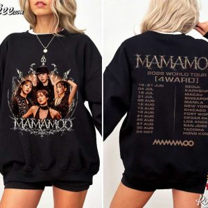 Mamamoo 2026 World Tour 4Ward Blooming Kpop T-Shirt Mamamoo 2026 World Tour 4Ward Blooming Kpop T Shirt (3)