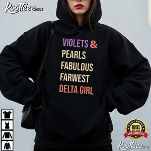 Violets And Pearls Fabulous Farwest Delta Girl T Shirt (3)