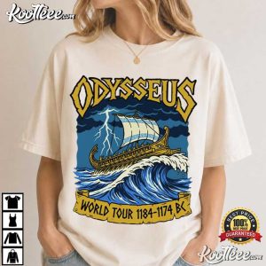 The Odyssey Odysseus World Tour 1184 1174 BC T Shirt (2)