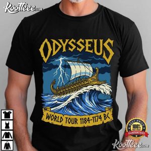 The Odyssey Odysseus World Tour 1184 1174 BC T Shirt (3)