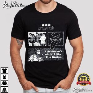 The Kinks Fan Art Rock Band Music T Shirt (1)