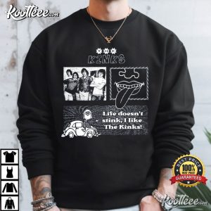 The Kinks Fan Art Rock Band Music T-Shirt The Kinks Fan Art Rock Band Music T Shirt (2)