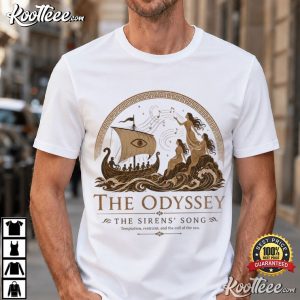 The Odyssey Homer Book Greek Mythology Lover Movie T-Shirt