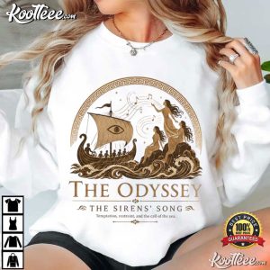The Odyssey Homer Book Greek Mythology Lover Movie T-Shirt The Odyssey Homer Book Greek Mythology Lover Movie T Shirt (1)