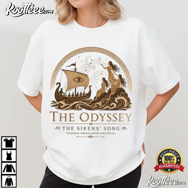 The Odyssey Homer Book Greek Mythology Lover Movie T-Shirt The Odyssey Homer Book Greek Mythology Lover Movie T-Shirt