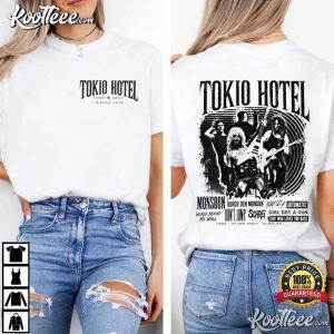 Tokio Hotel London OVO Arena Wembley Concert Arena Tour T-Shirt Tokio Hotel London OVO Arena Wembley Concert Arena Tour T Shirt (3)