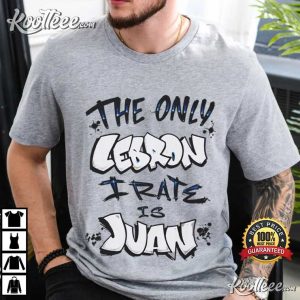 The Only Lebron I Rate Is Juan Rap Vs Basketball Pop Culture T Shirt (1)