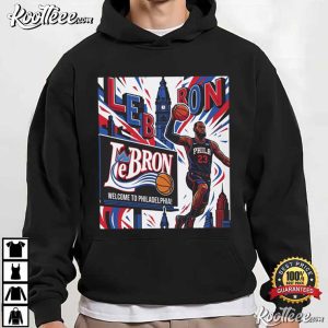 Welcome To Philadelphia LeBron James 76ers Comic Graphic T Shirt (3)