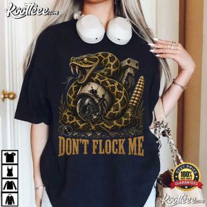 Snake Don't Flock Me Freedom Rights Privacy T Shirt (1)