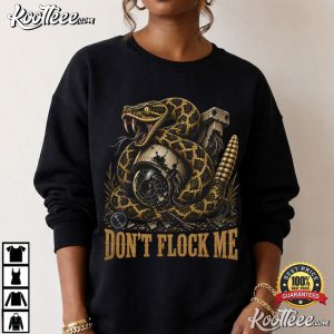 Snake Don't Flock Me Freedom Rights Privacy T Shirt (2)