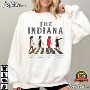 Indiana Fever Abbey Road Vintage WNBA Basketball T Shirt (4)