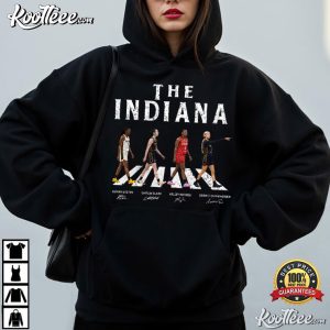 Indiana Fever Abbey Road Vintage WNBA Basketball T Shirt (2)