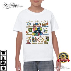 Back To School Goose Teacher Student Gift T-Shirt Back To School Goose Teacher Student Gift T Shirt (2)