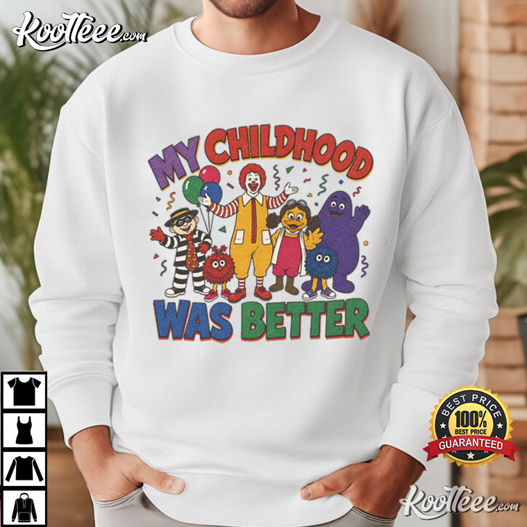McDonaldland Don't Be Salty All These Flavors And You Choose To Be Salty T-Shirt McDonaldland Don't Be Salty All These Flavors And You Choose To Be Salty T-Shirt