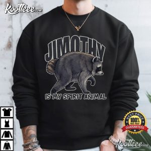 Trash Panda Jimothy Is My Spirit Animal Funny Raccoon Meme T Shirt (2)