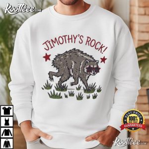 Jimothys Rock Raccoon Funny Trash Panda T-Shirt Jimothys Rock Raccoon Funny Trash Panda T Shirt (1)