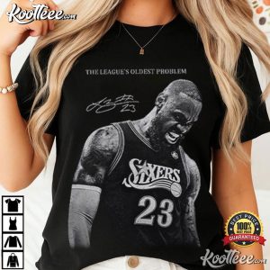 LeBron James Sixers Philadelphia Basketball Sports T-Shirt LeBron James Sixers Philadelphia Basketball Sports T Shirt (4)