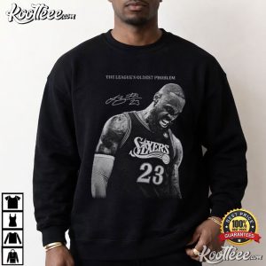 LeBron James Sixers Philadelphia Basketball Sports T-Shirt LeBron James Sixers Philadelphia Basketball Sports T Shirt (1)