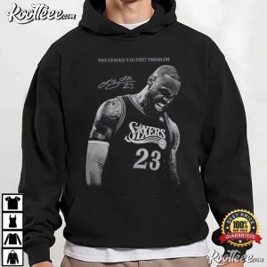 LeBron James Sixers Philadelphia Basketball Sports T-Shirt LeBron James Sixers Philadelphia Basketball Sports T Shirt (2)