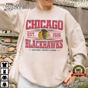 Chicago Blackhawks Ice Hockey Embroidered Sweatshirt
