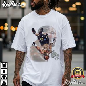 Wrestler Action Collage Vintage Wrestling T Shirt (1)