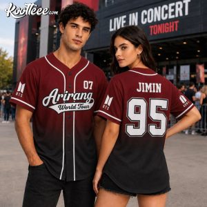 Arirang World Tour Kpop Concert Fan Custom Baseball Jersey (3)