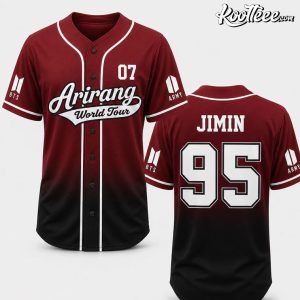 Arirang World Tour Kpop Concert Fan Custom Baseball Jersey Arirang World Tour Kpop Concert Fan Custom Baseball Jersey (2)