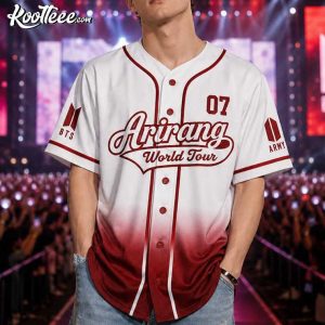 BTS Kpop Arirang World Tour Custom Concert Baseball Jersey (2)