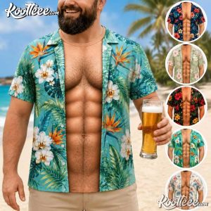 Muscle Summer Vacation Funny Custom Hawaiian Shirt (2)
