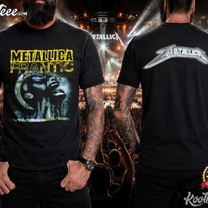 Metallica Frantic Band 2003 Vintage Heavy Metal Rock T Shirt (4)