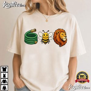 Hose Bee Lion Meme Funny Rebus Pun T Shirt (4)