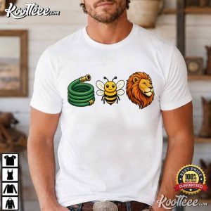 Hose Bee Lion Meme Funny Rebus Pun T Shirt (3)
