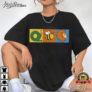 Hose Bee Lion Funny Rebus Puzzle Meme T Shirt (4)