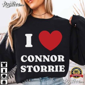 I Love Connor Storrie Heated Rivalry Movie Merch T Shirt (2)