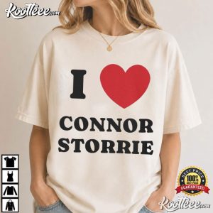 I Love Connor Storrie Heated Rivalry Movie Merch T Shirt (3)