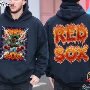 Red Sox High School Mascot Monster Back To School Graphic T-Shirt Red Sox High School Mascot Monster Back To School Graphic T Shirt (2)