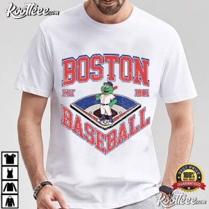 Boston Baseball Fan Mascot Est 1901 Retro T-Shirt Boston Baseball Fan Mascot Est 1901 Retro T Shirt (3)