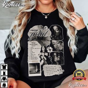 Ariana Grande Petal Collage Vintage Pop Fan Gift T Shirt (4)