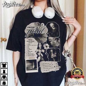 Ariana Grande Petal Collage Vintage Pop Fan Gift T Shirt (1)