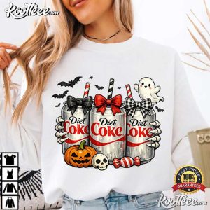 Halloween Diet Coke Fall Lover Spooky Season T-Shirt Halloween Diet Coke Fall Lover Spooky Season T Shirt (1)