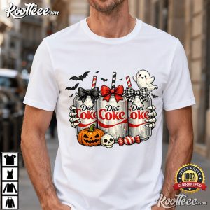 Halloween Diet Coke Fall Lover Spooky Season T-Shirt Halloween Diet Coke Fall Lover Spooky Season T Shirt (2)